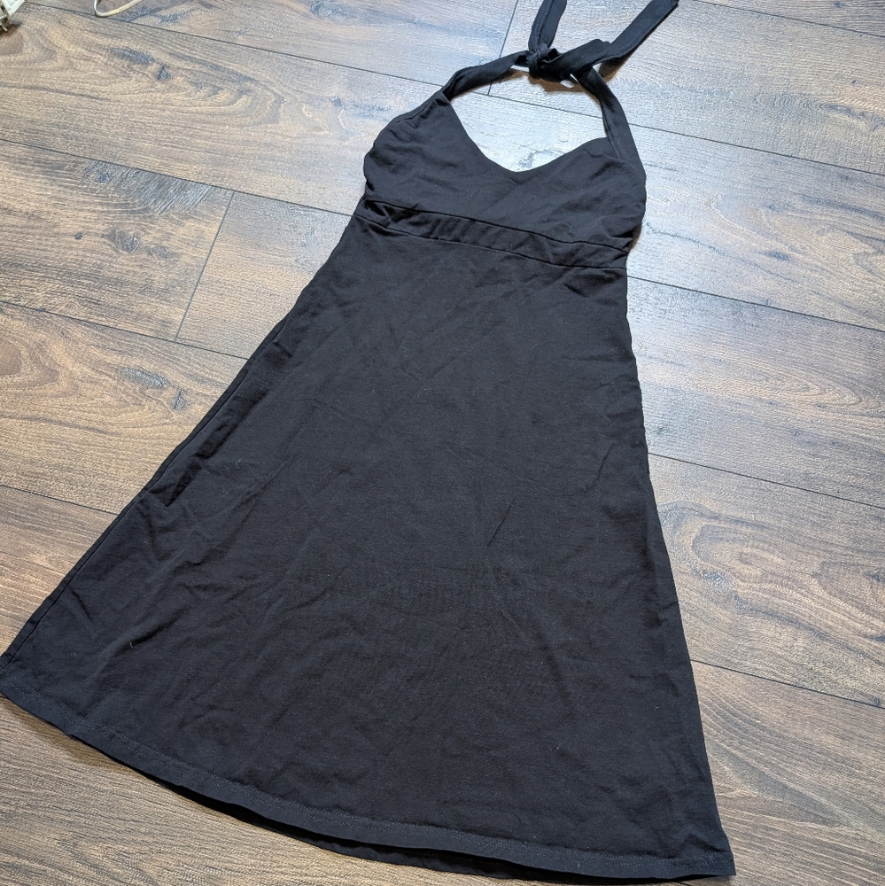 Patagonia Iliana Black Halter Dress Size XS